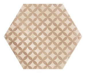 Marca Corona Terra Astro Esagona Version C 25x21,6 0413 hexagonale Fliesen