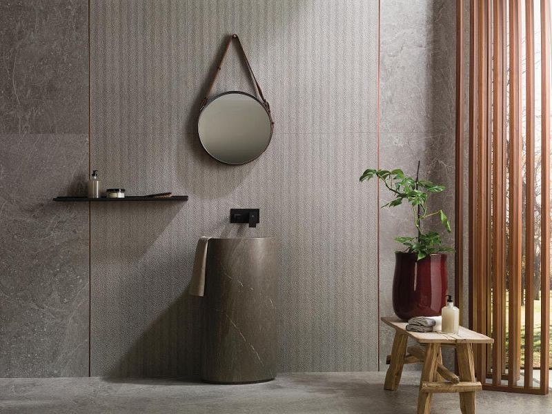 Porcelanosa Spiga Noir Topo 45x120 płytka ścienna 149398