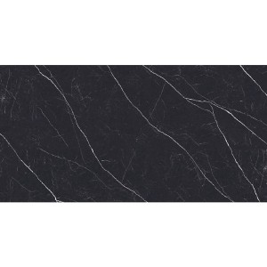 Casalgrande Padana Marmoker Starry Night Lucido: 45x90 glänzende Feinsteinzeugfliesen, schwarzer Marmor-Look