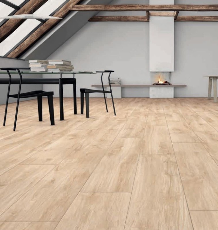 Płytki imitujące naturalne jasny brąz drewno Casalgrande Padana Tavolato Marrone Medio 60x120 65788