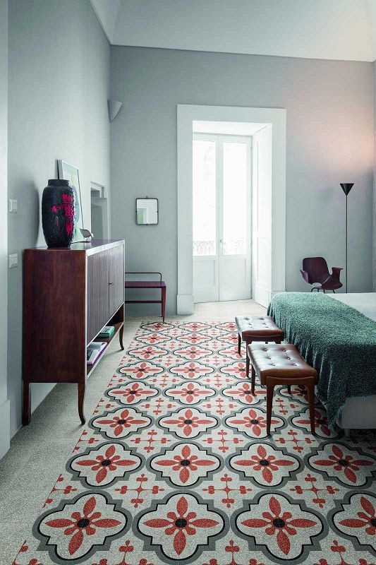Marazzi D_Segni Scaglie White 20x20 M1KX płytka gresowa lastryko 136607