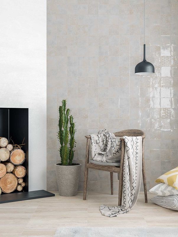 WOW Enso Suki Smoke 12,5x12,5 płytka ścienna patchwork 155789