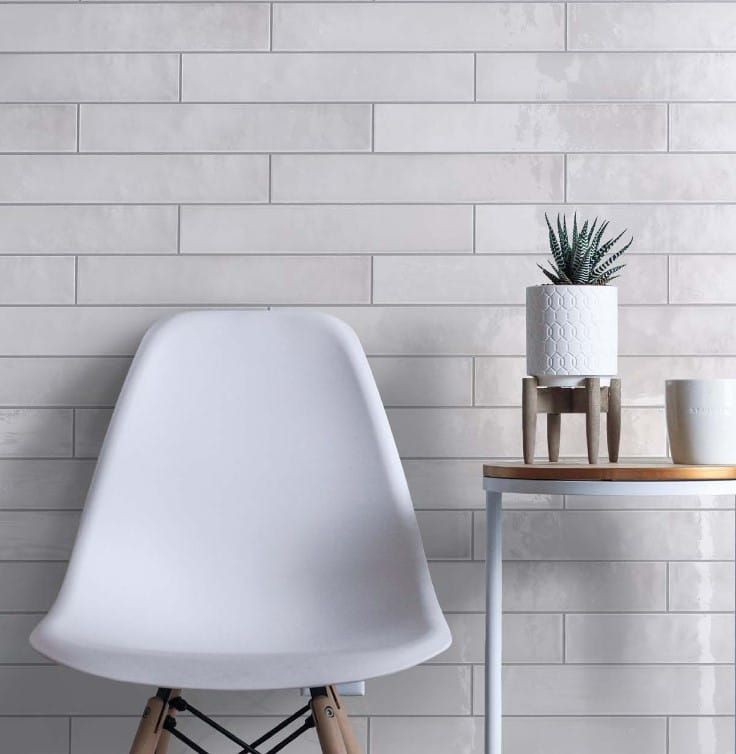 Equipe Manacor White 6,5x40 płytka ścienna 128111