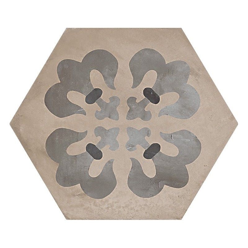 Marca Corona Terra Giglio Esagona Versione F 25x21,6 0406 płytki heksagonalne 144498