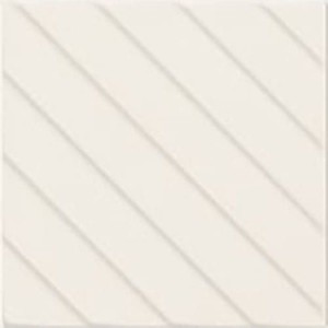 Marca Corona 4D Diagonal Weiß 20x20 E062 Wandfliesen