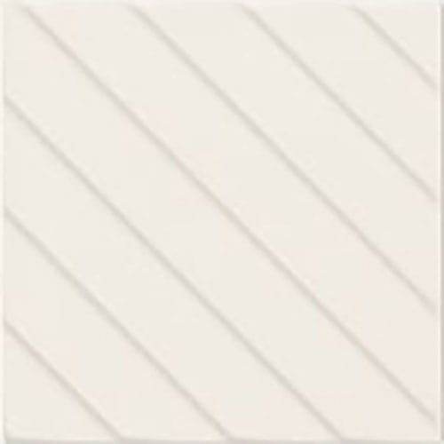 Marca Corona 4D Diagonal White 20x20 E062 płytki ścienne 142814