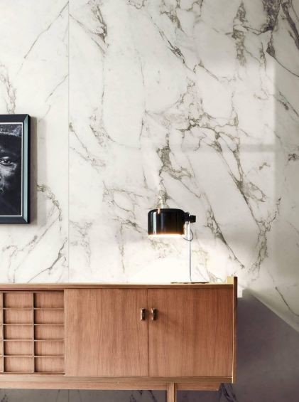 Gres podlogowy marmur biały zszarą żyłą Marazzi Grande Marble Look Calacatta Extra M3AV Lux 60X60 100203