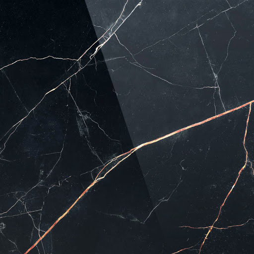 Płytki marmur czarny ze złotą nitką Nero Ardi lux 78x78 98923