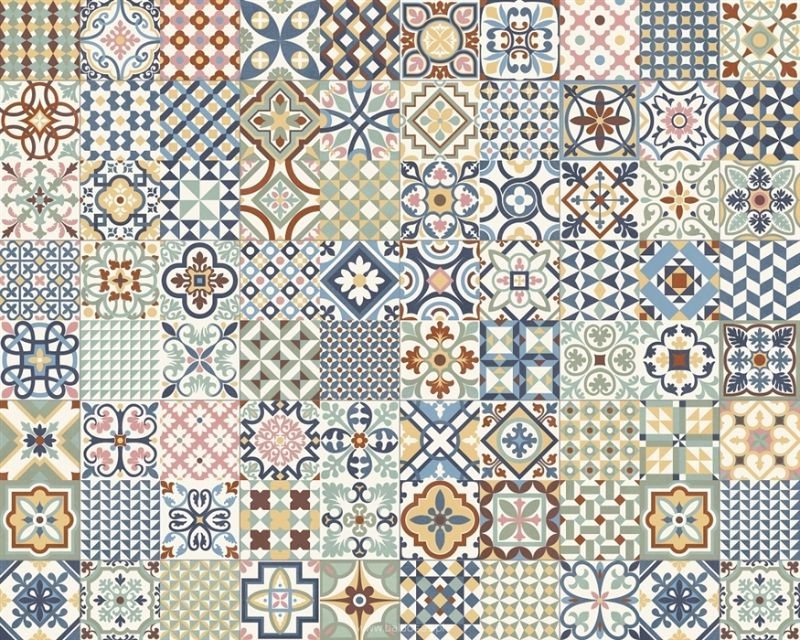 Gayafores Heritage Mix 33,15x33,15 płytki podłogowe patchwork 131842