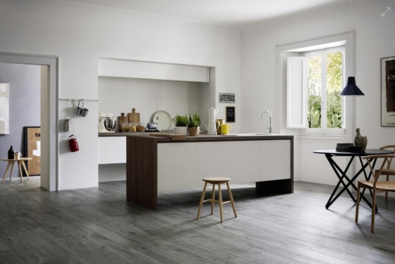 Płytka drewnopodobna szara Marazzi Treverkhome Frassino 20x120 17528