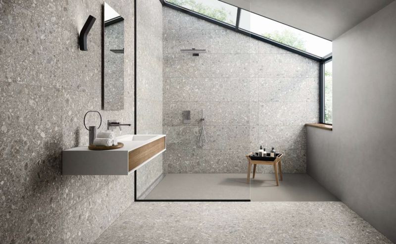 Ergon Lombarda Grigio Rett. 90x90 E06P płytka gresowa 128886