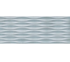 Cifre Relieve Titan Aqua Brillo 30x90 Wandfliese