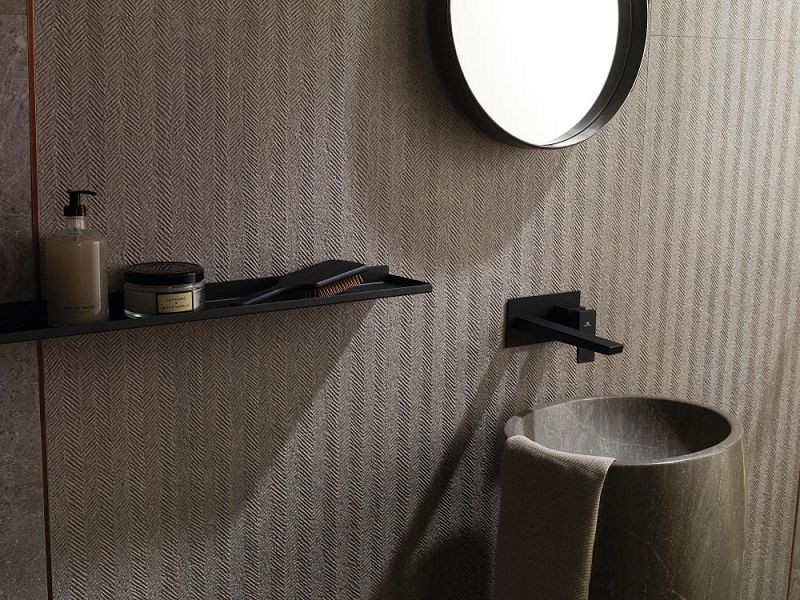 Porcelanosa Spiga Noir Topo 45x120 płytka ścienna 149400