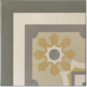 Caprice Burgundy 20x20: Eckfliesen aus Feinsteinzeug