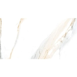 ITT Atlantis Gold Polierte Rechteckfliese 60x120 Marmorimitat