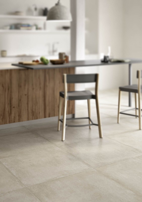 Gresy jak konkretny beton Marazzi Clays Cotton 60X60 99308