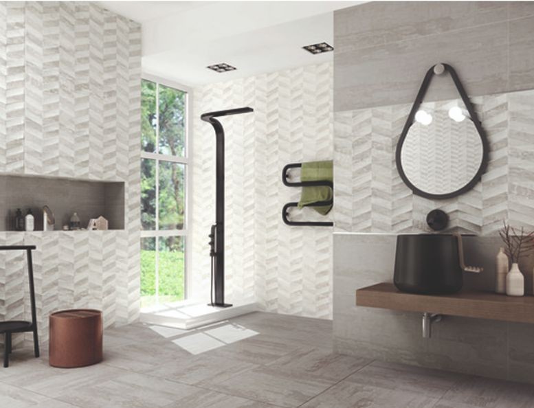 Aparici Jacquard Ivory Forbo 44,63x119,3 płytka ścienna 109434