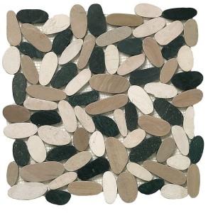 Dune Pebbles Leuchte 30,5x31,5 cm 185913 Mosaik Deko