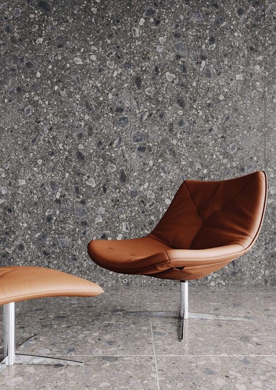 Cerrad Ceppo Nuovo Graphite 59,7x119,7 płytki gresowe imitujące lastryko 120625