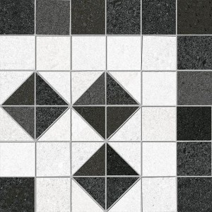 Vives Seine Iena-R 3 Grafito 20x20: Patchwork-Fliesen, Feinsteinzeug