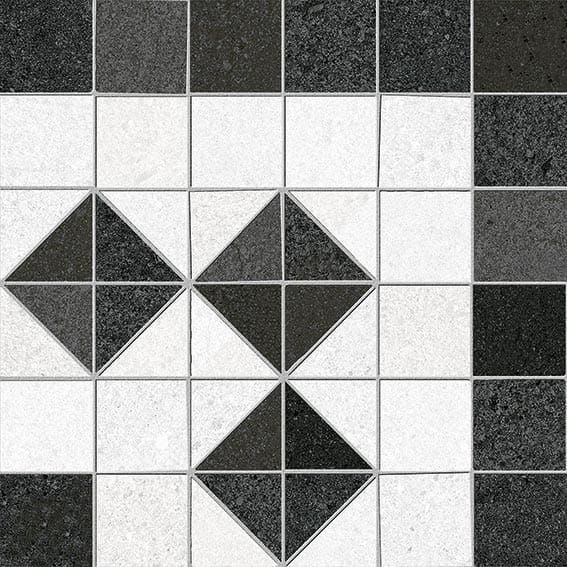 Vives Seine Iena-R 3 Grafito 20x20 płytki patchworkowe gresowe 104368