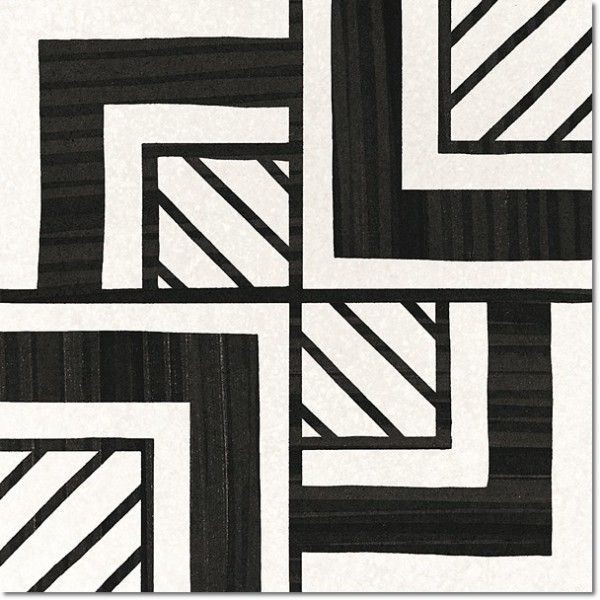 Equipe Caprice Deco Patchwork B&W 20x20 płytka gresowa 127004