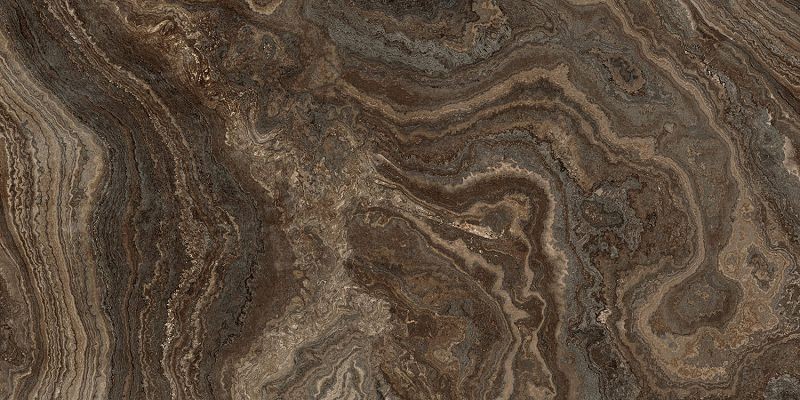 Naxos Rhapsody Brown Wave Polished Levigata Rett. 60x120 płytki marmurowe gresowe 145091