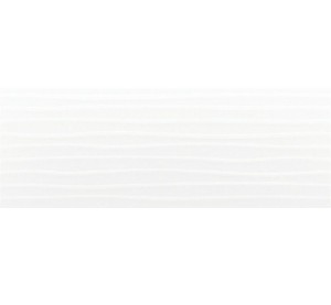 Baldocer Wellen Blanco Brillo 30x90 Wandfliese
