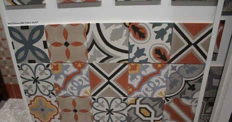 Płytki podłogowe patchwork różnokolorowy Marazzi D_Segni Colore Mix M1L9 20x20 100274