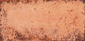 Rostfarbene Antik-Fliese Mainzu Atelier Flame 15x30