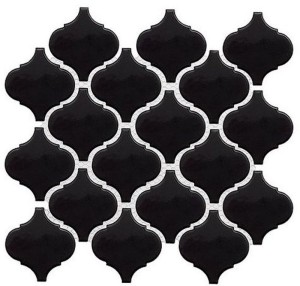 Dunin Mini Arabesco Black 27,6x25 Fliesen