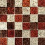 Mozaika szklana brąz beż Dell Arte Brillant Mix Cynamon 30x30x8 60050