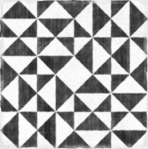Andratx Mallorca Fliesen 15x15 Patchwork Bodenfliese Charcoal