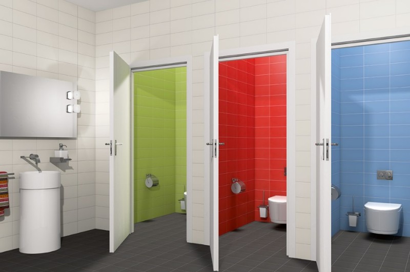 Płytki łazienkowe czerwone Mainzu Chroma Rojo Brillo 20x20 51471
