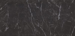 Casalgrande Padana Marmoker Nero Creta Lucido 60x120: Schwarzer Marmorfliesen 60x120