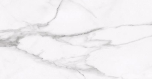 Günstige große Feinsteinzeugfliesen 60x120, Azteca Da Vinci Lux White, Marmoroptik