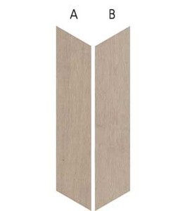 WOW Chevron B Holz Mid 9,8x52,2 Holzoptik Fliese