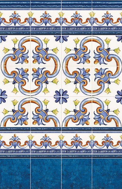 Cokoły ścienne granatowe Mainzu Zócalo M-22 Moldura Litos Azul 5x20 63429