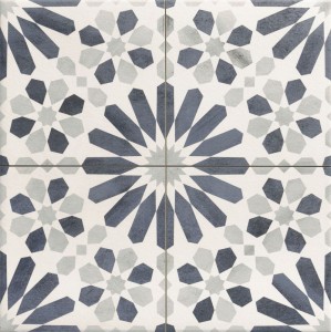 Realonda Marrakech Blau 44,2x44,2 Patchwork-Fliese