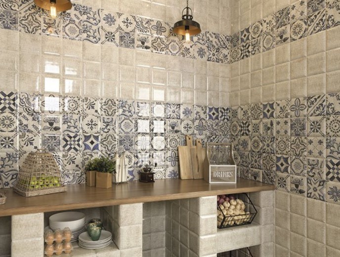 Płytki motyw wzór orientalny Mainzu Tavira Decor 15X15 48590