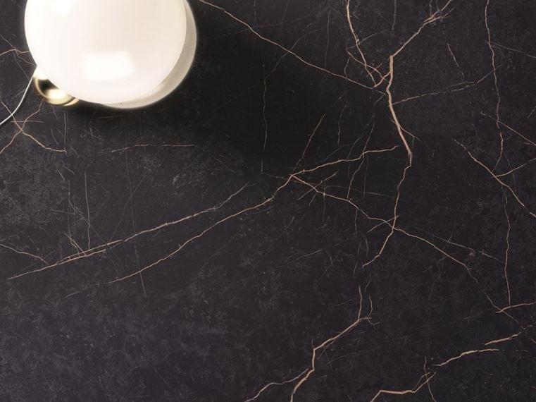 Gres marmur czarny z białymi złotymi żyłami Flaviker Supreme Evo Noir Laurent lux 160x320 6mm 78865