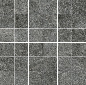 Marazzi Rocking Anthrazit Mosaik 30x30 Fliesen M1HN: Gres Steinzeug