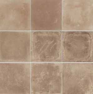 ABK Play Heritage Clay 20x20: Fliesen Bodenfliese Flur, antik braun