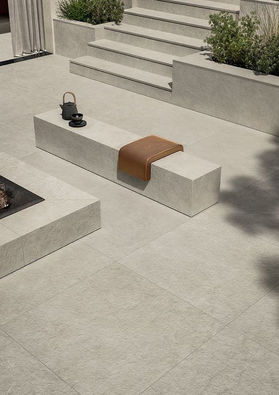 Marca Corona Arkistone Light Strutturato 80x80 I594 płytki gresowe tarasowe 20 mm 106891
