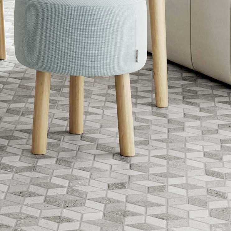 Realonda Rhombus Stone Grey 26,5x51 płytka gresowa 150155