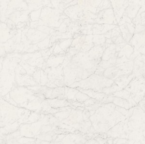 Fioranese Marmorea Bianco Gioia Połysk 75x75: Glänzender weißer Marmor, 75x75, graue Adern