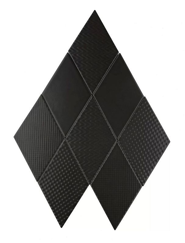 Dunin Rombic Black 02 Matt 11,5x20 mozaiki dekoracyjne 103685