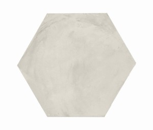 Marca Corona Terra Art Bianco Esagona 25x21,6 I402 hexagonale Fliesen