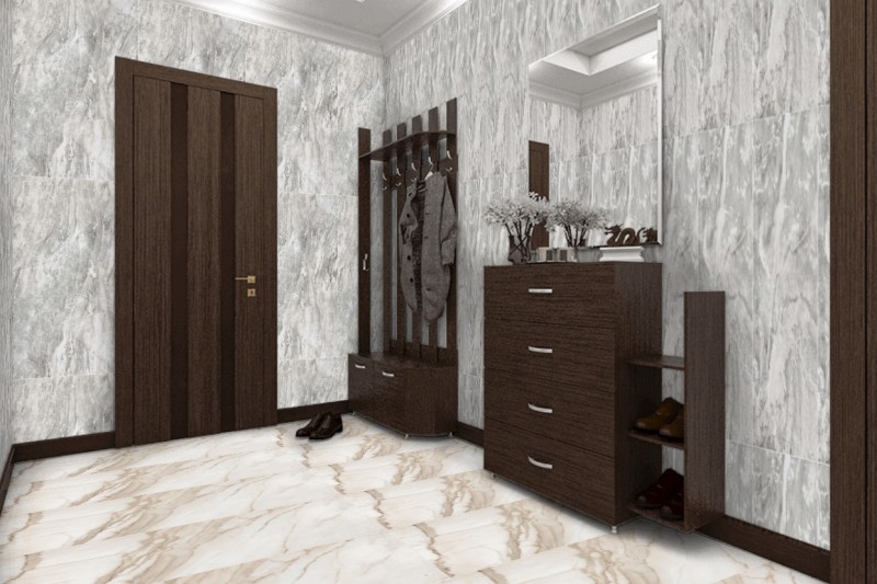 Płytki imitujące trawertyn beżowe połysk Supreme Golden Calacatta Lux 60x120 14288