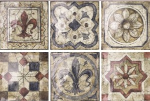 Badfliesen Milano Decor Legend 20x20